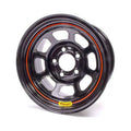 Spun Wheel - 15 x 8 in. - 5 x 5 in. - Black - 5 in. Back Spacing V160760