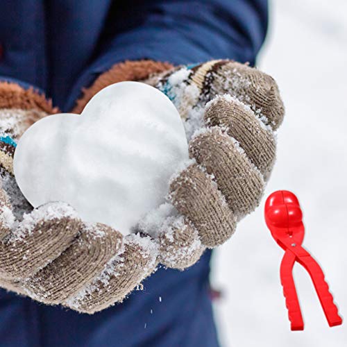 Heart Snowball Maker with Handle Plastic P5191