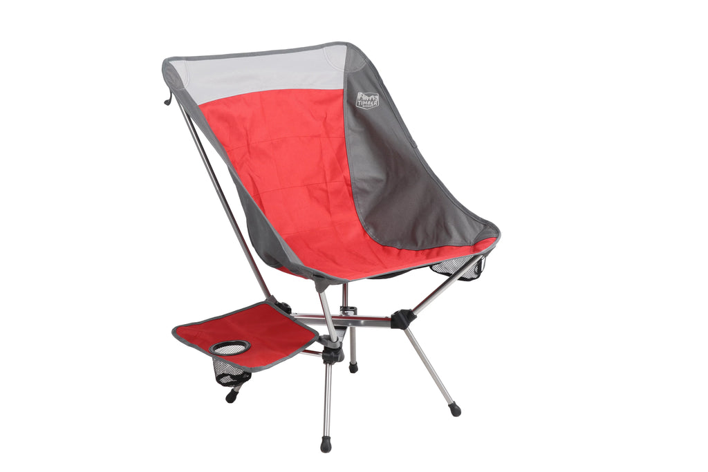 Red and Gray Backpack Camping Chair B78418