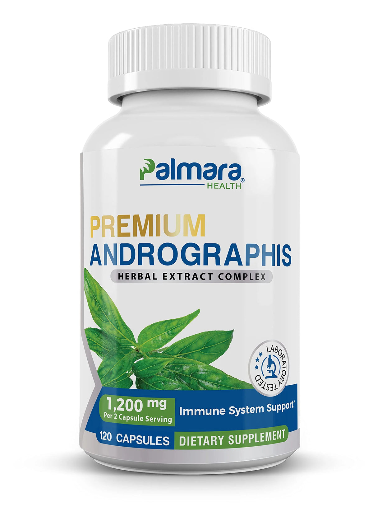 Andrographis Paniculata Extract 1,200mg 120 Capsules Vegan Gluten Free Q60296