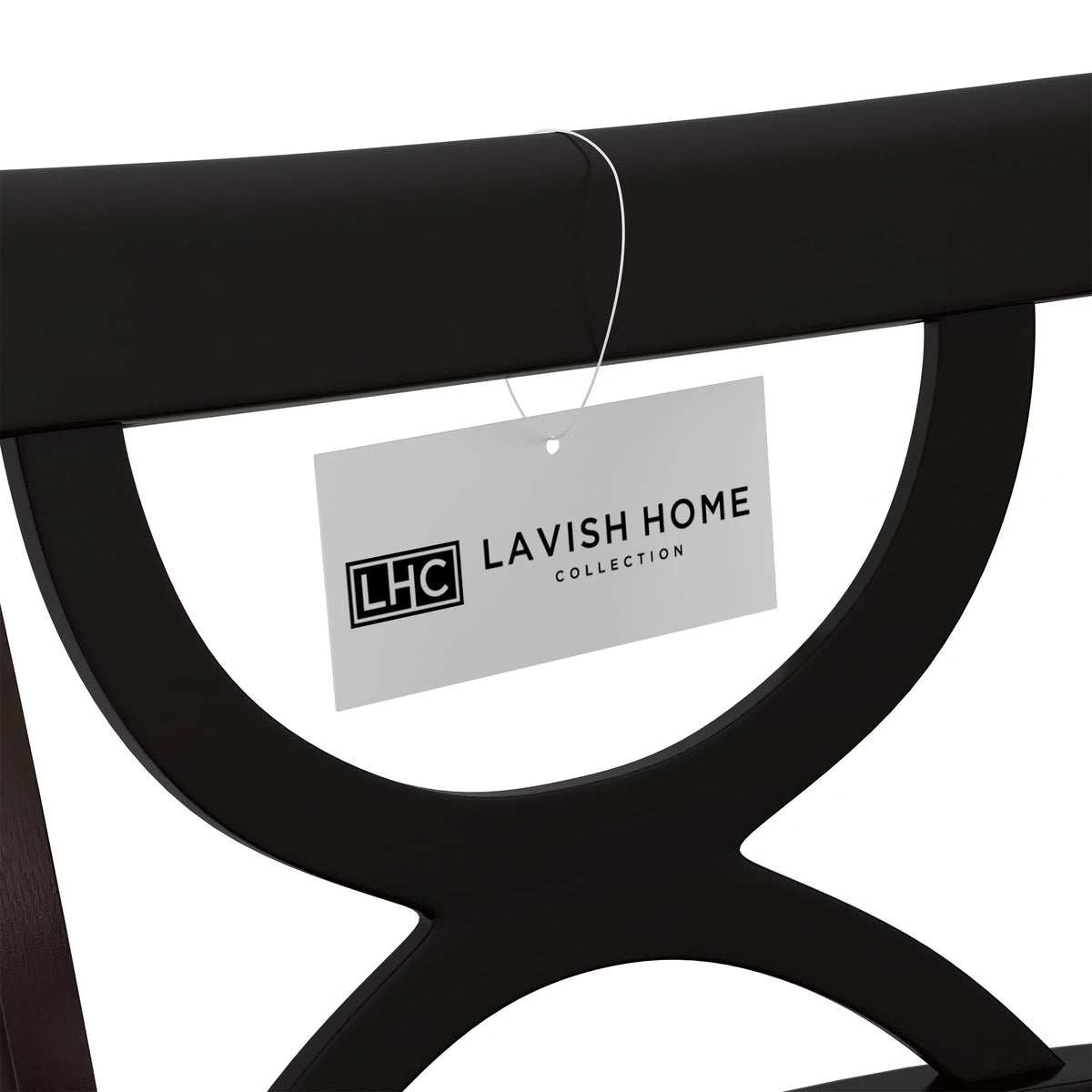 Black Faux Leather Swivel Wood Bar Stool J221