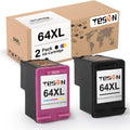 Remanufactured 64XL Ink Cartridge 2 Pack (1 Black + 1 Color) N709