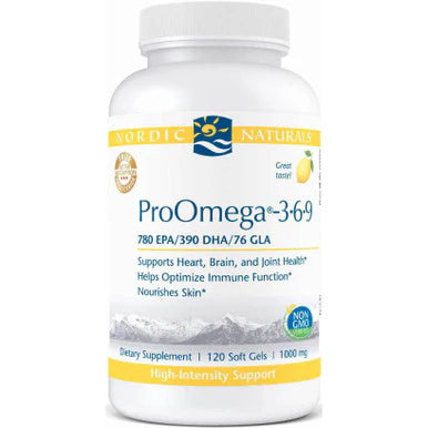 120 Softgels Lemon Omega 3.6.9 C334