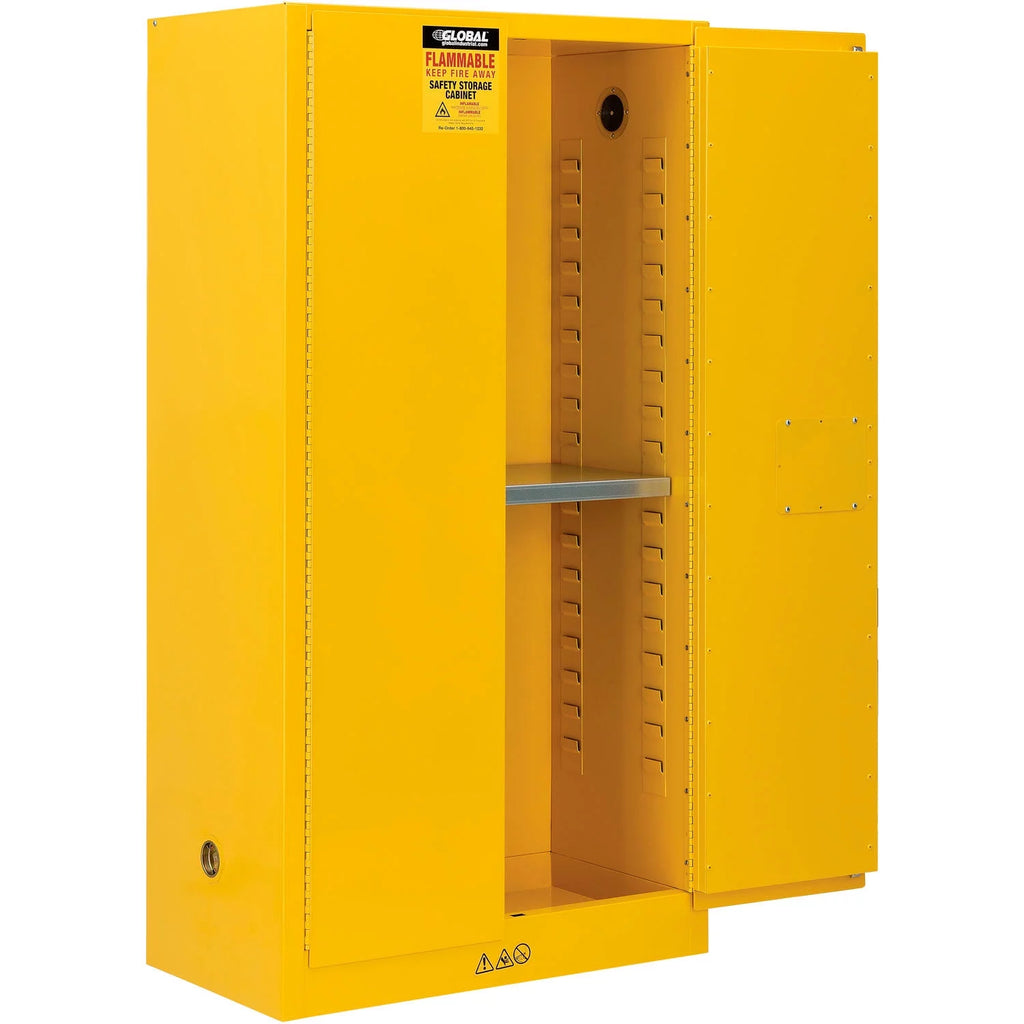 44 Gallon Manual Close Double Door Flammable Cabinet T50622