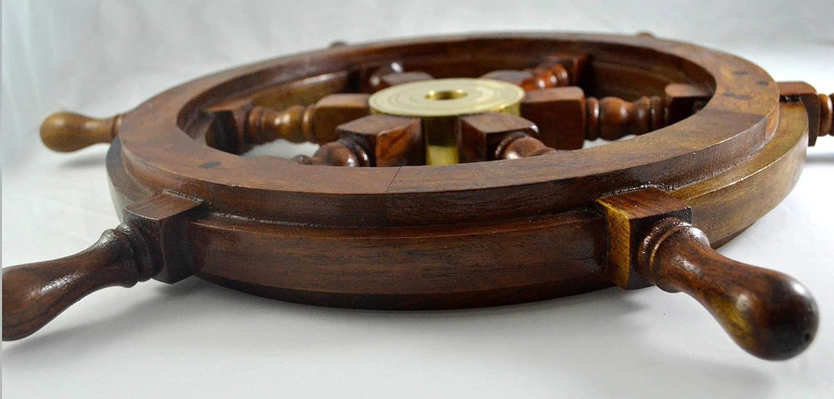 Wooden Ship Wheel 24 inch F6788
