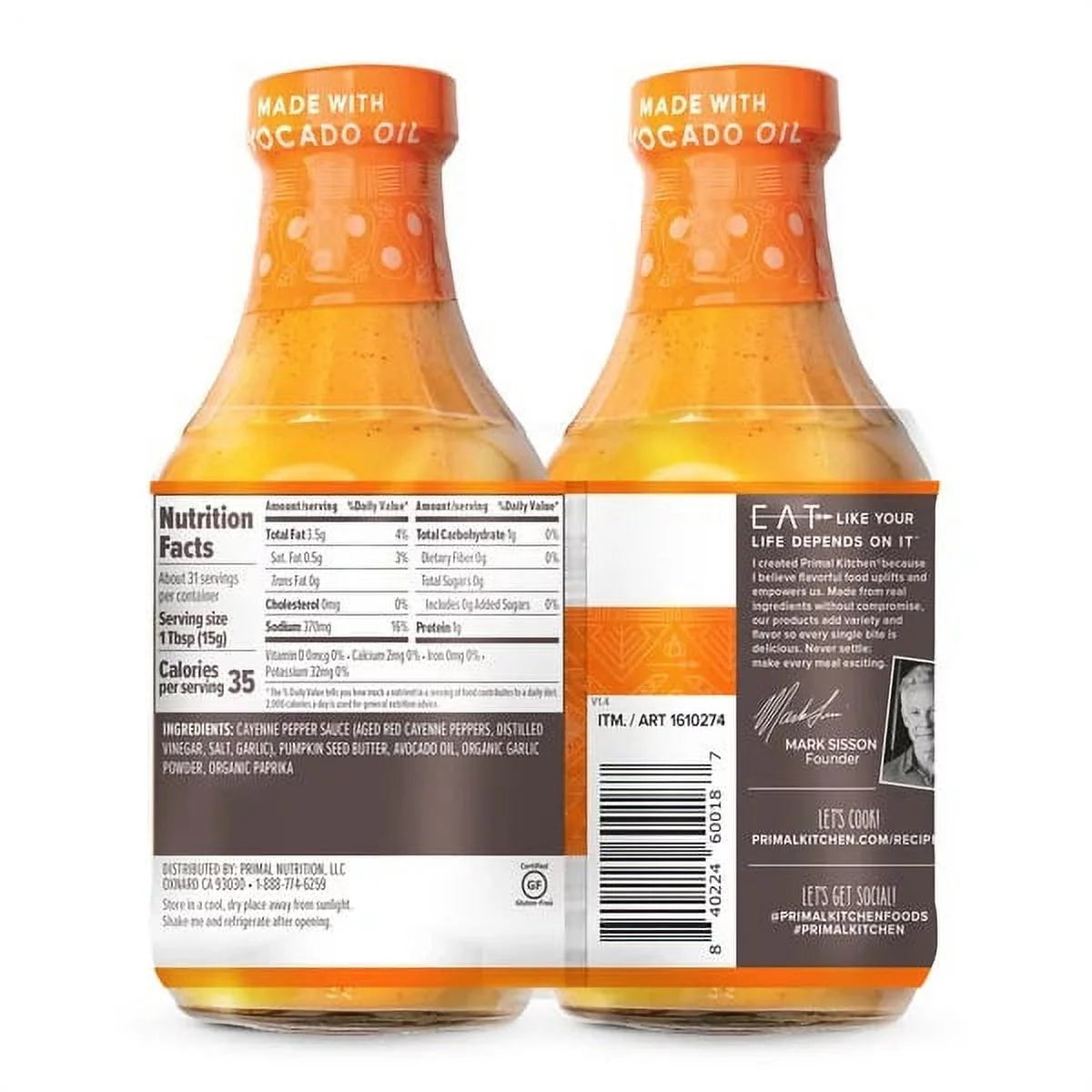 16.5 Ounce Buffalo Sauce (Pack of 2) Y283432