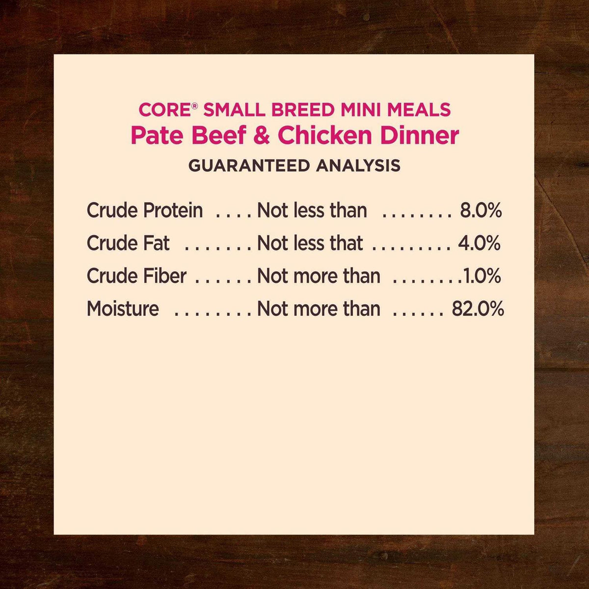 Grain Free Small Breed Wet Dog Food S2601