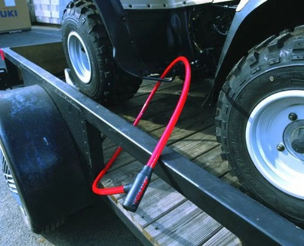 Red 6 Foot Keyed Cable Lock R553