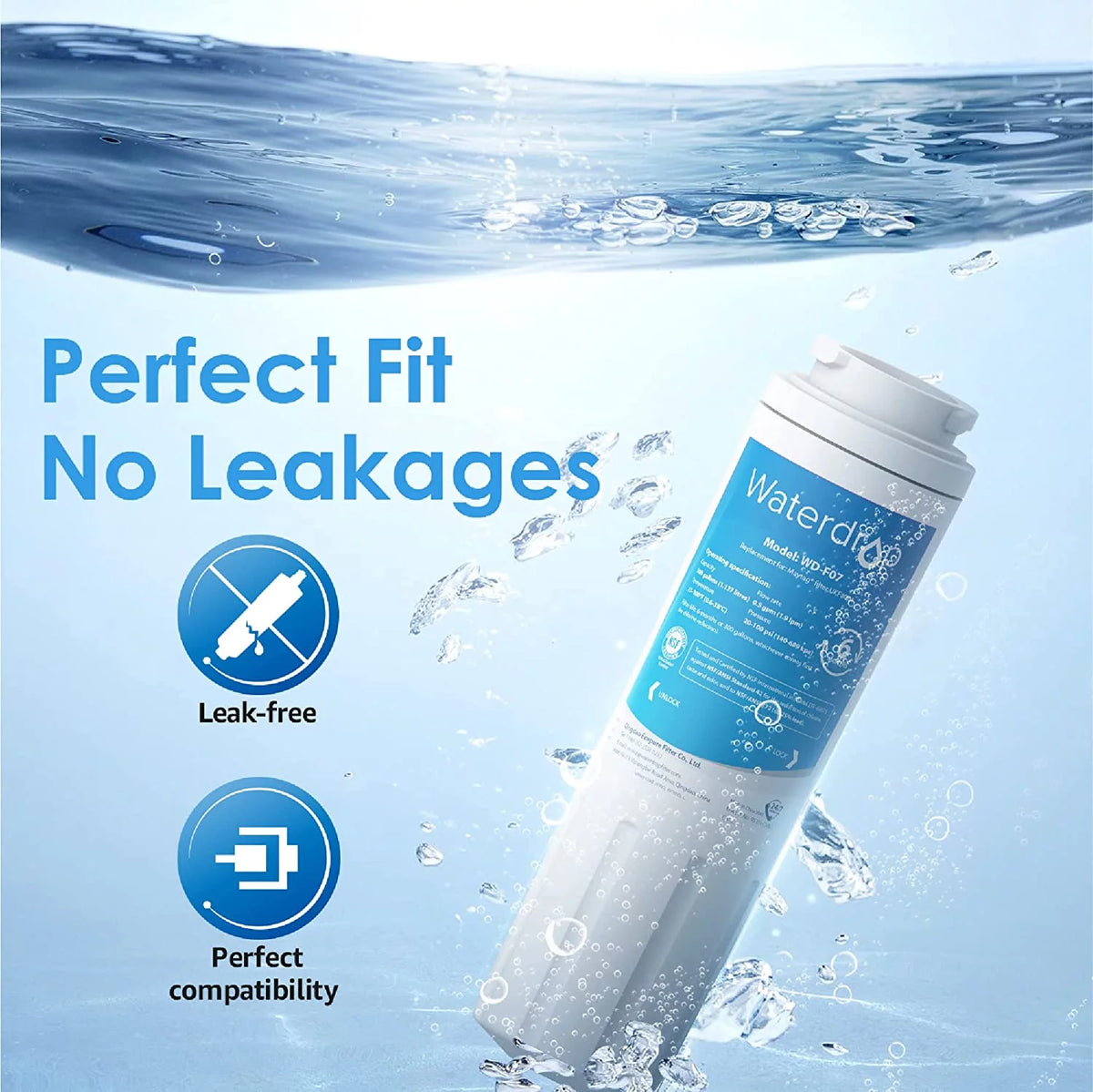 6 Pack Water Filter Replacement F9205