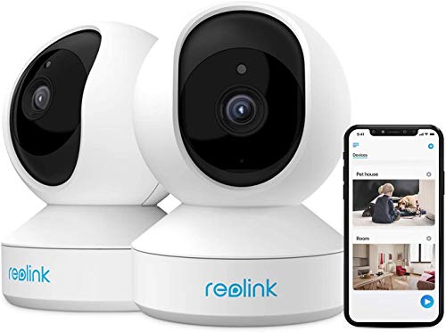 3MP HD Indoor WiFi Pan Tilt Security Camera 2 Pack H3824