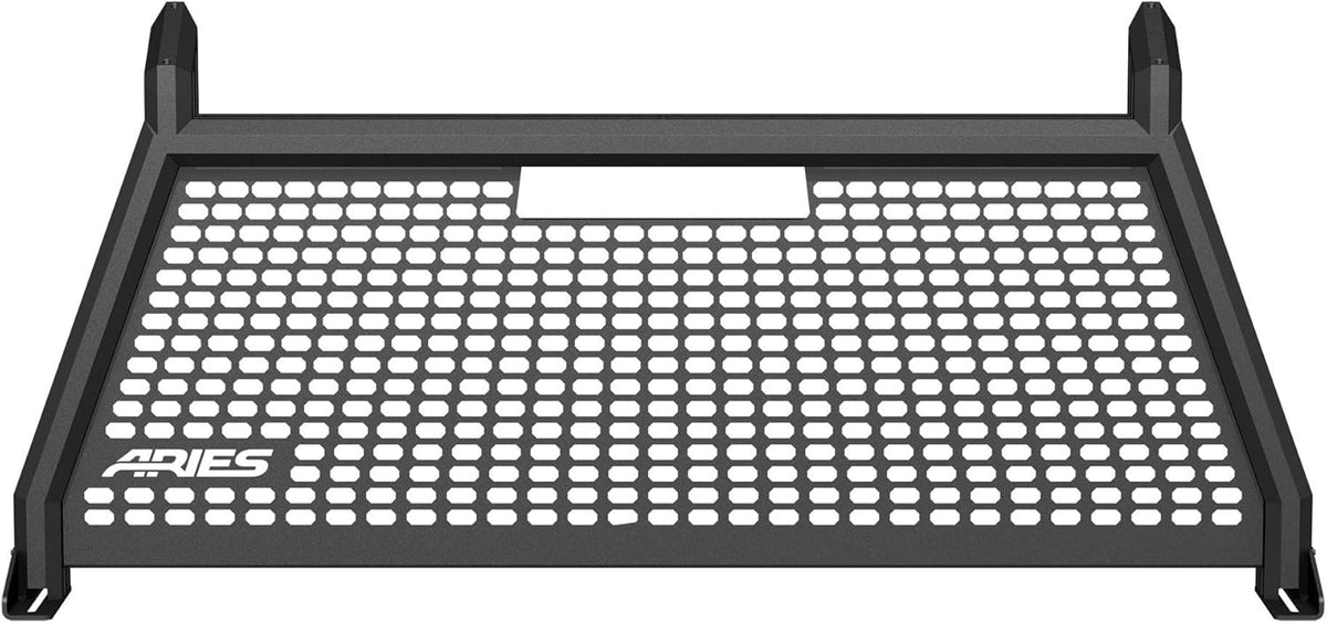 Black Aluminum Truck Headache Rack Cab Protector B12071