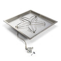 30x22 Square Pan Fire Pit Insert Kit 65K BTU Natural Gas Propane B74407