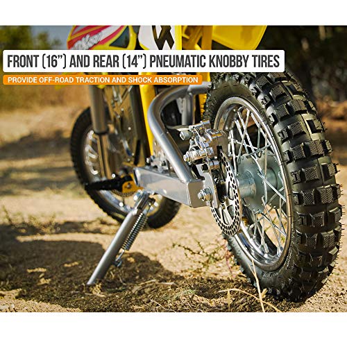 Yellow Electric Motocross Off-road Bike E691410