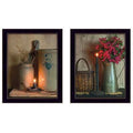 2 Piece Picture Frame Photograph Print Set A30138
