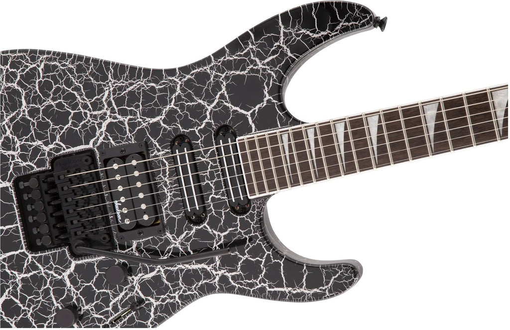 Silver Crackle Electric Guitar Y255