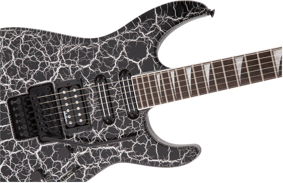 Silver Crackle Electric Guitar Y255