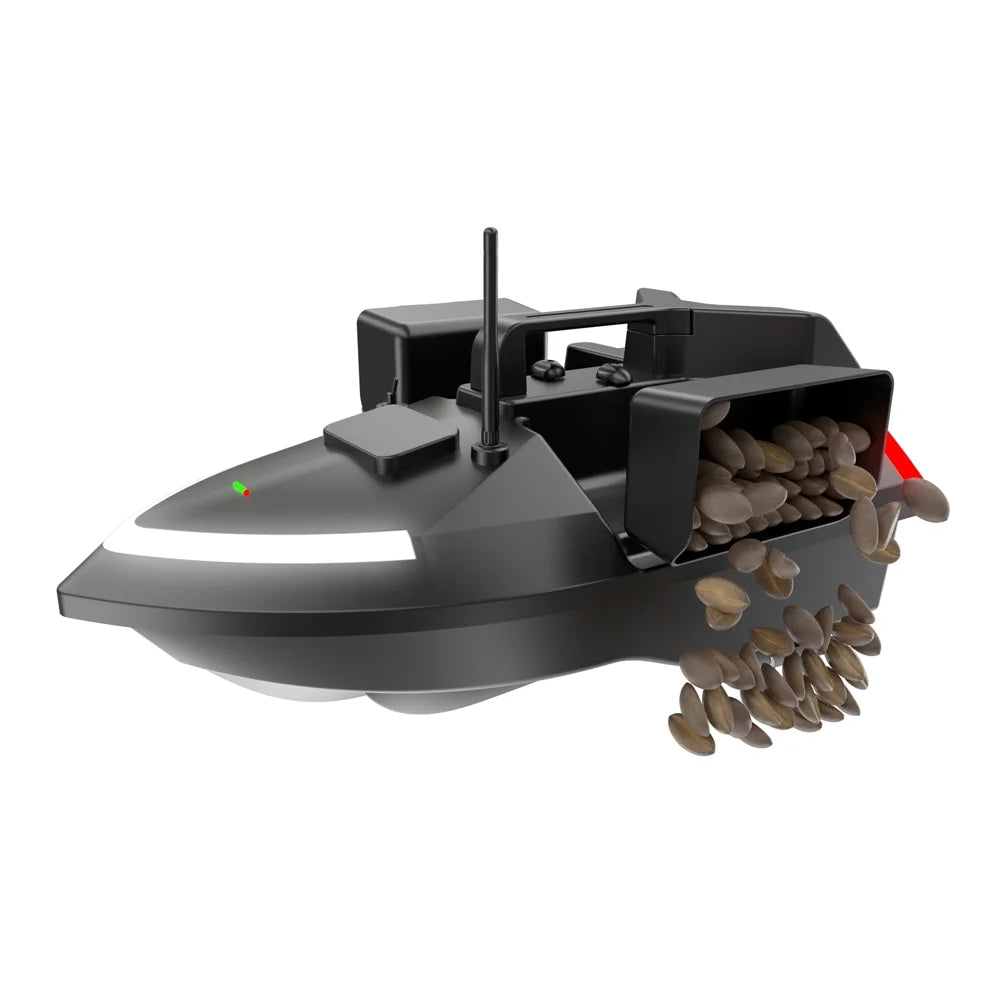 GPS Fishing Bait Boat 500m Remote Control Dual Motor Fish Finder 2KG Loading Support with Night Light B492