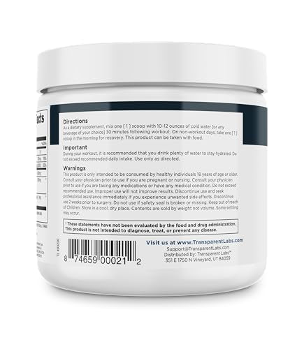 Creatine Monohydrate Powder with HMB, 30 Servings, Unflavored B372