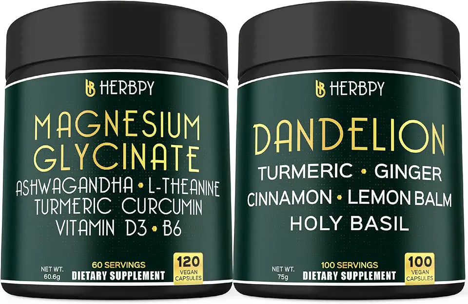 6in1 Magnesium Glycinate & Dandelion Supplement R815481