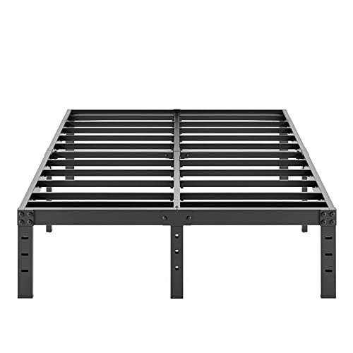Full Size 18" Tall Heavy Duty Metal Platform Bed Frame G394292