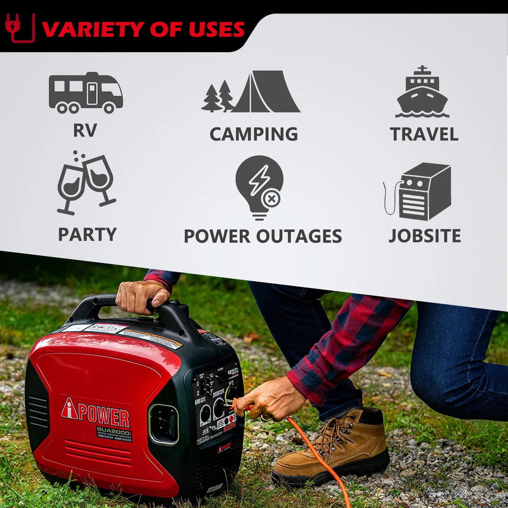 2000W Portable Inverter Generator K10828