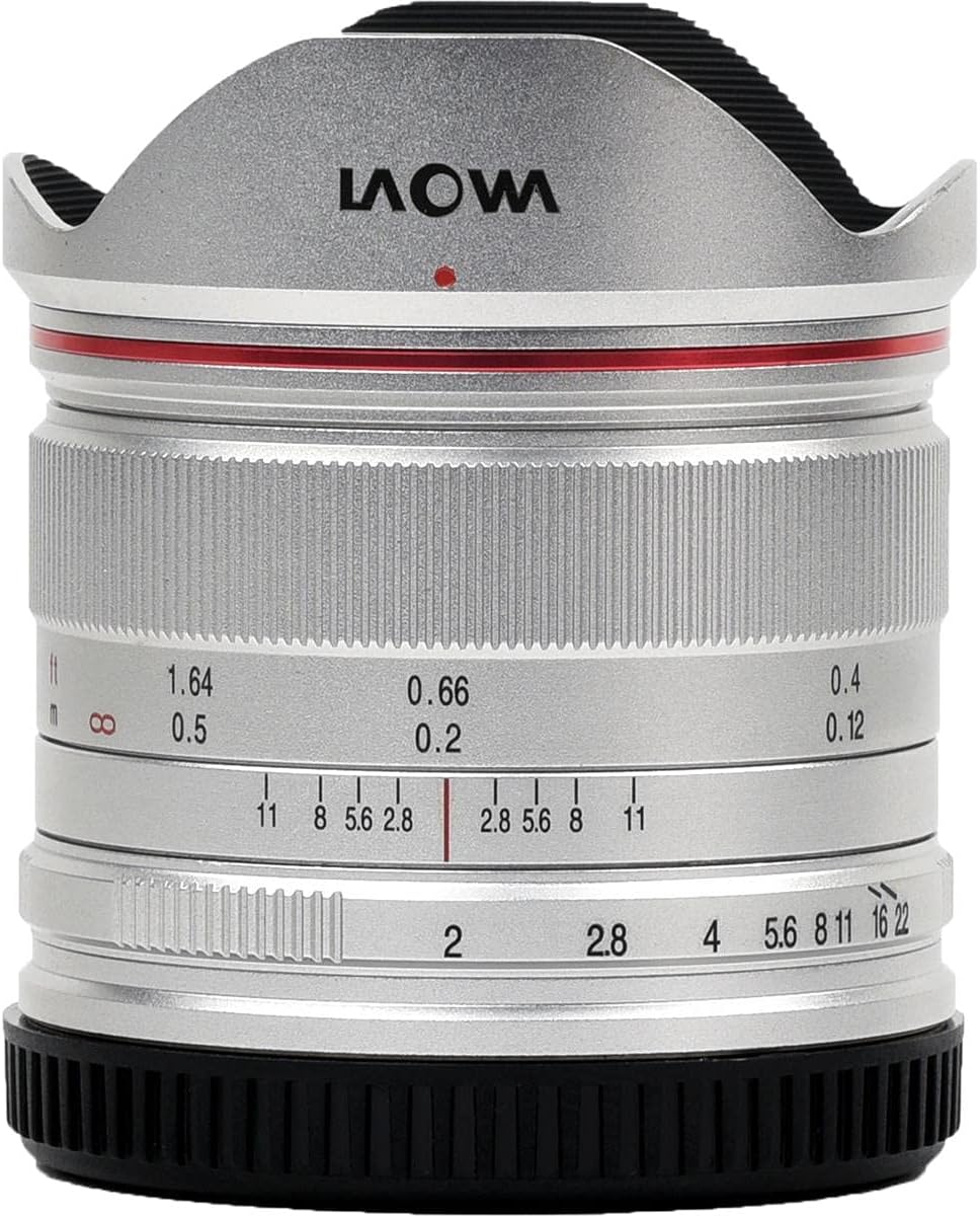 7.5mm f/2 Lens for Micro Four Thirds Mount, Silver Z3887