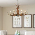 Brown Antler Ceiling Chandelier I248