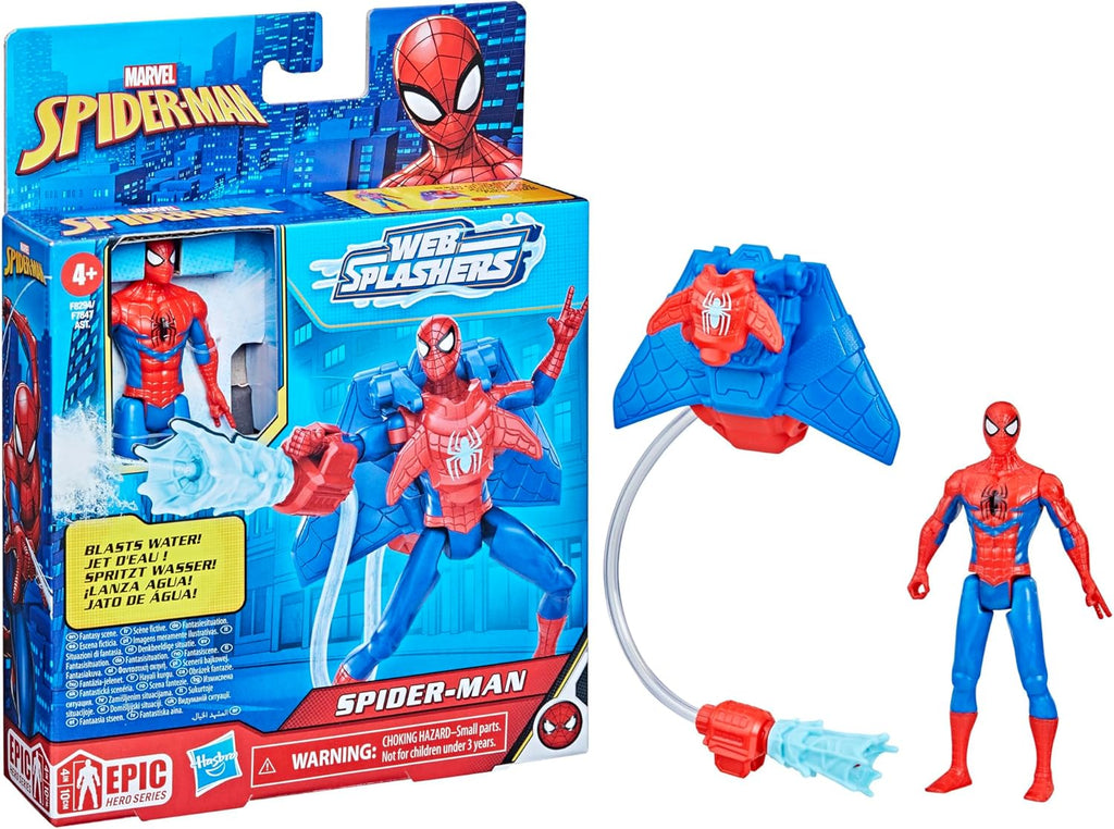 Spider-Man Action Figure with Water Gear Accessory H449