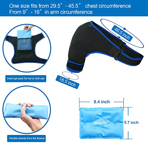 Shoulder Brace Gel Ice Pack K594