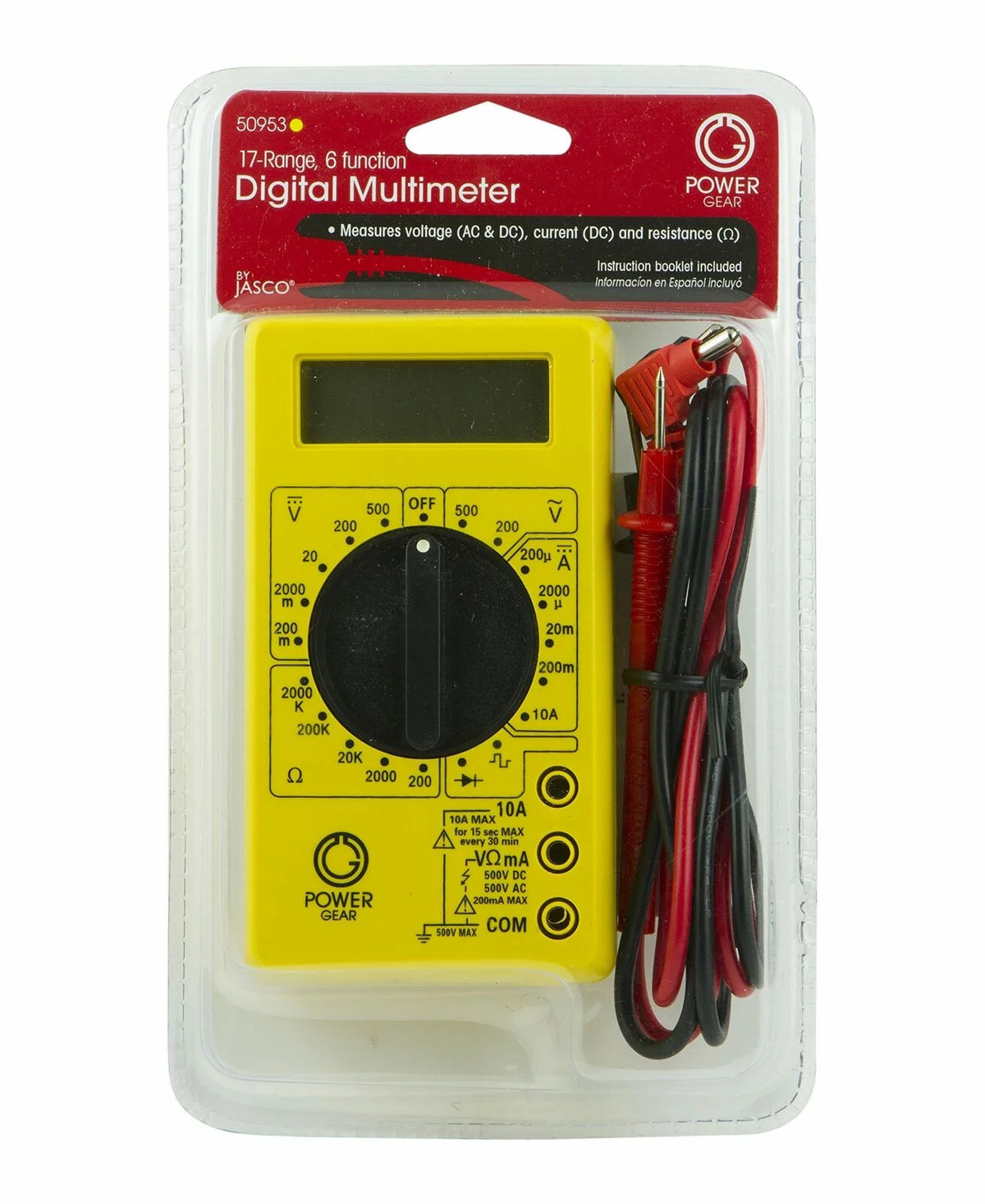 17 Range 6-Function Non-Recording Digital Multimeter O249