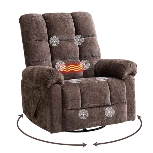 Beige Oversized Power Lift Recliner Chair with Massage and Heat X300