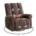 Beige Oversized Power Lift Recliner Chair with Massage and Heat X300