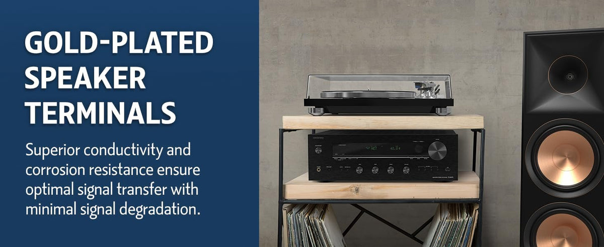 2 Channel Stereo Receiver with Wi-Fi, Bluetooth, Phono T63047