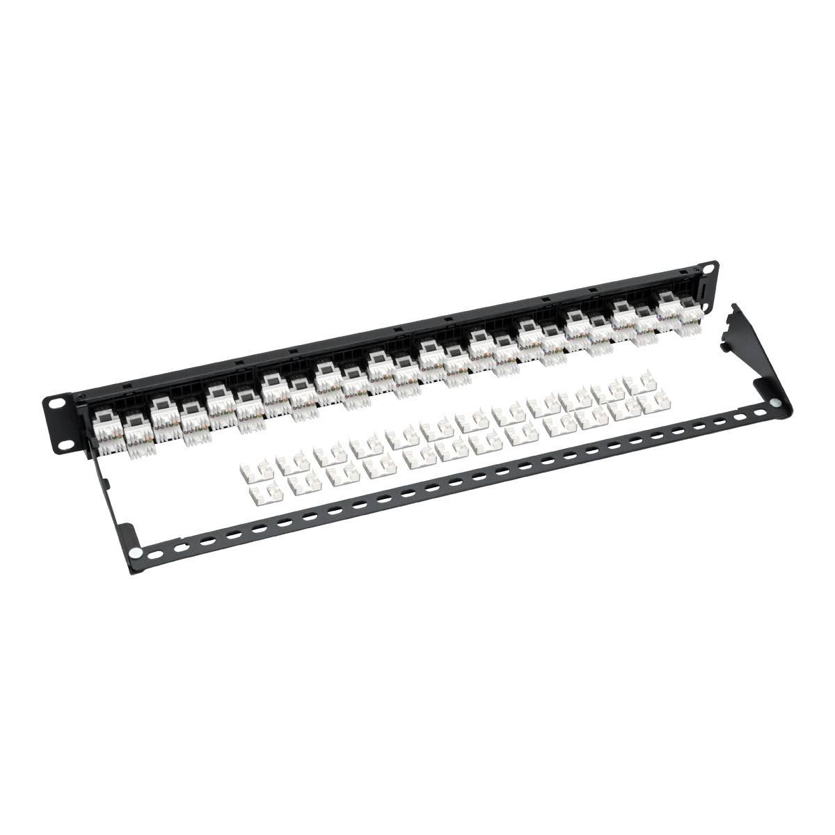 24-Port Cat6a Cat6 Cat5e Patch Panel A933