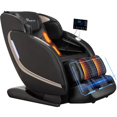 4D Zero Gravity SL Track Shiatsu Massage Chair with Heat O4923