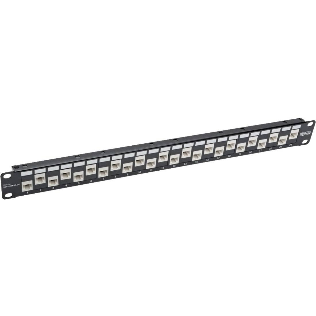 24-Port Cat6a Cat6 Cat5e Patch Panel A933
