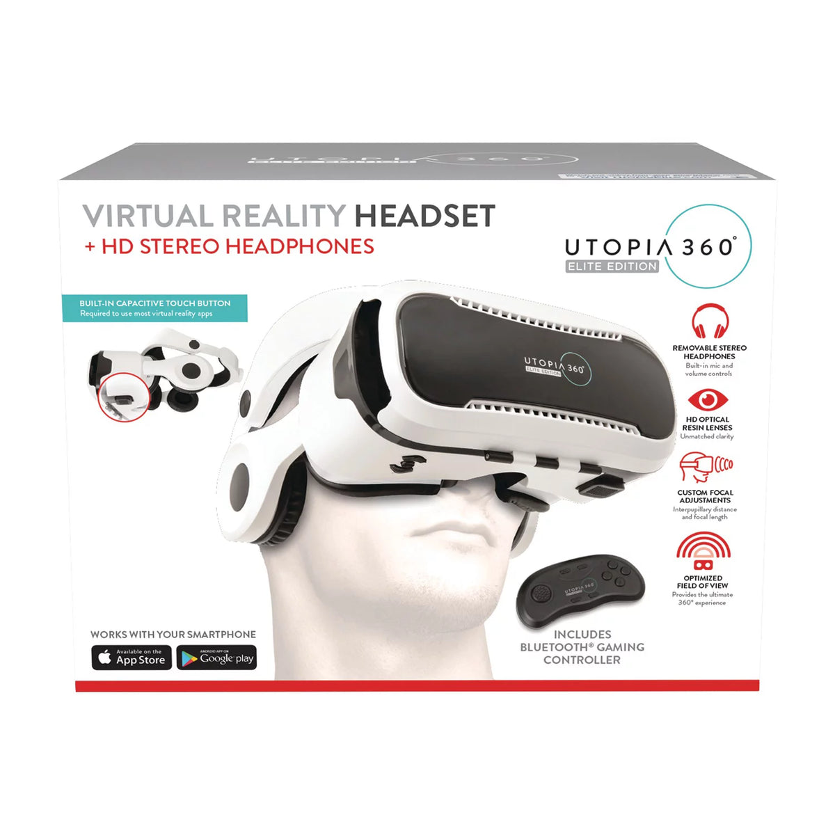 Virtual Reality Headset With Stereo Headphones E422