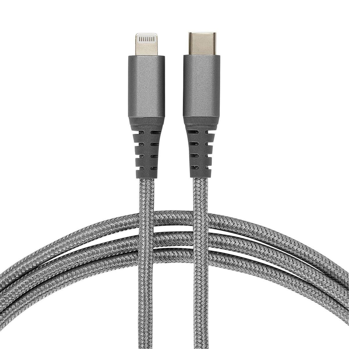 6 ft. USB-C to Lightning Braided Charging Cable V159