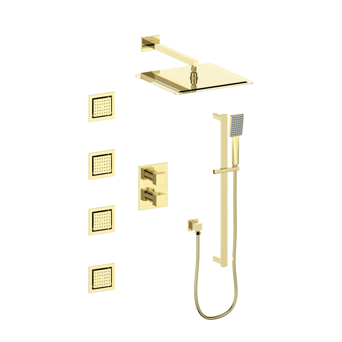 Polished Gold Shower System K8591