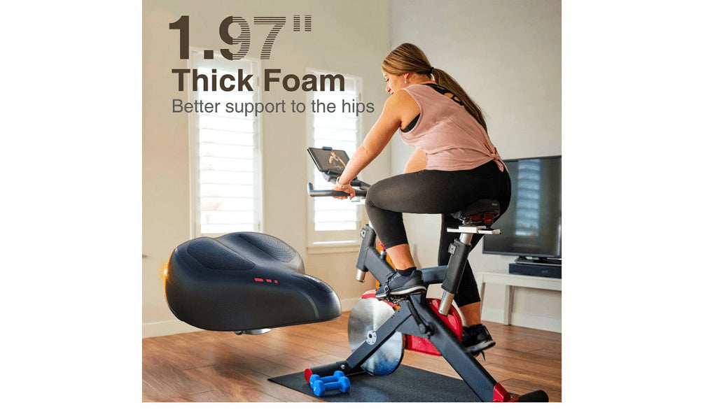 Black Comfort Bike Seat D73678