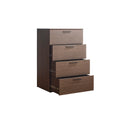 Farmhouse Wood Chest with Four Drawers in Brown B863766