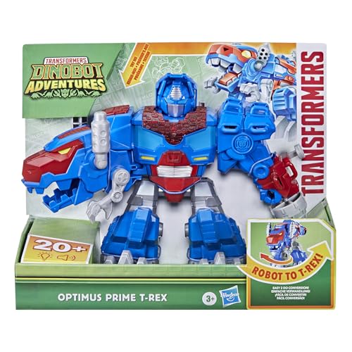 Optimus Prime T-Rex Converting Action Figure with Lights and Sounds X650