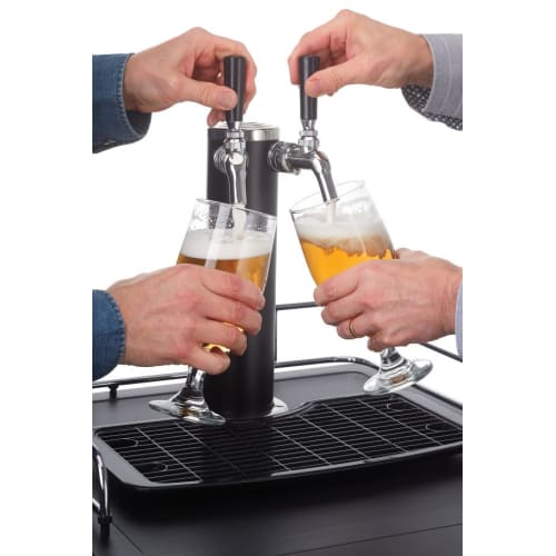 5.4 cft Single Tap Keg Cooler in Stainless Q699