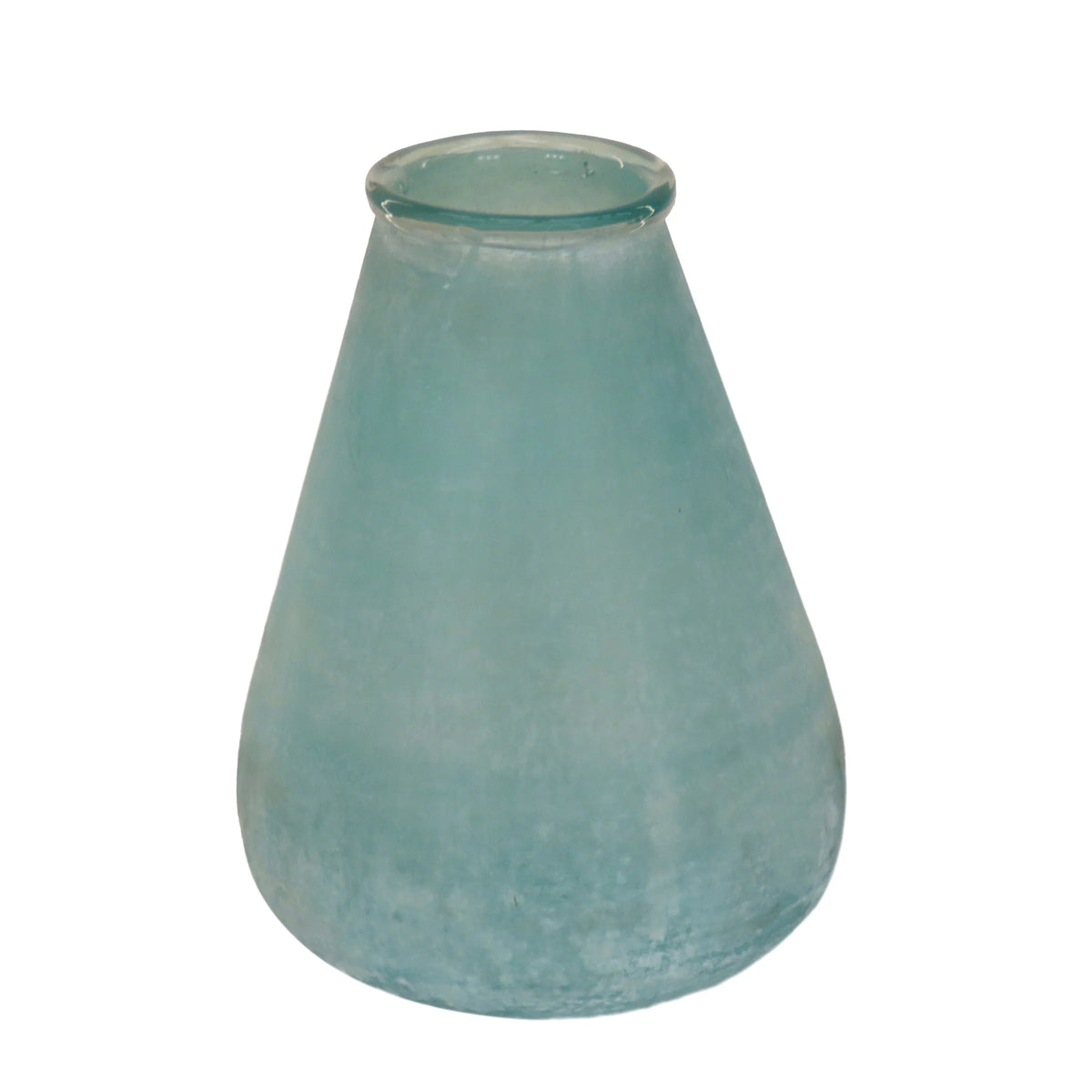 13" Turquoise Vase Q409
