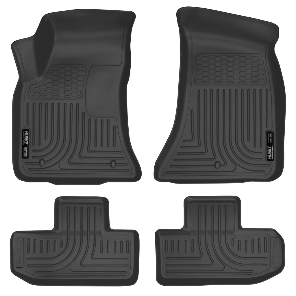 Black Front & 2nd Seat Floor Mats S397188