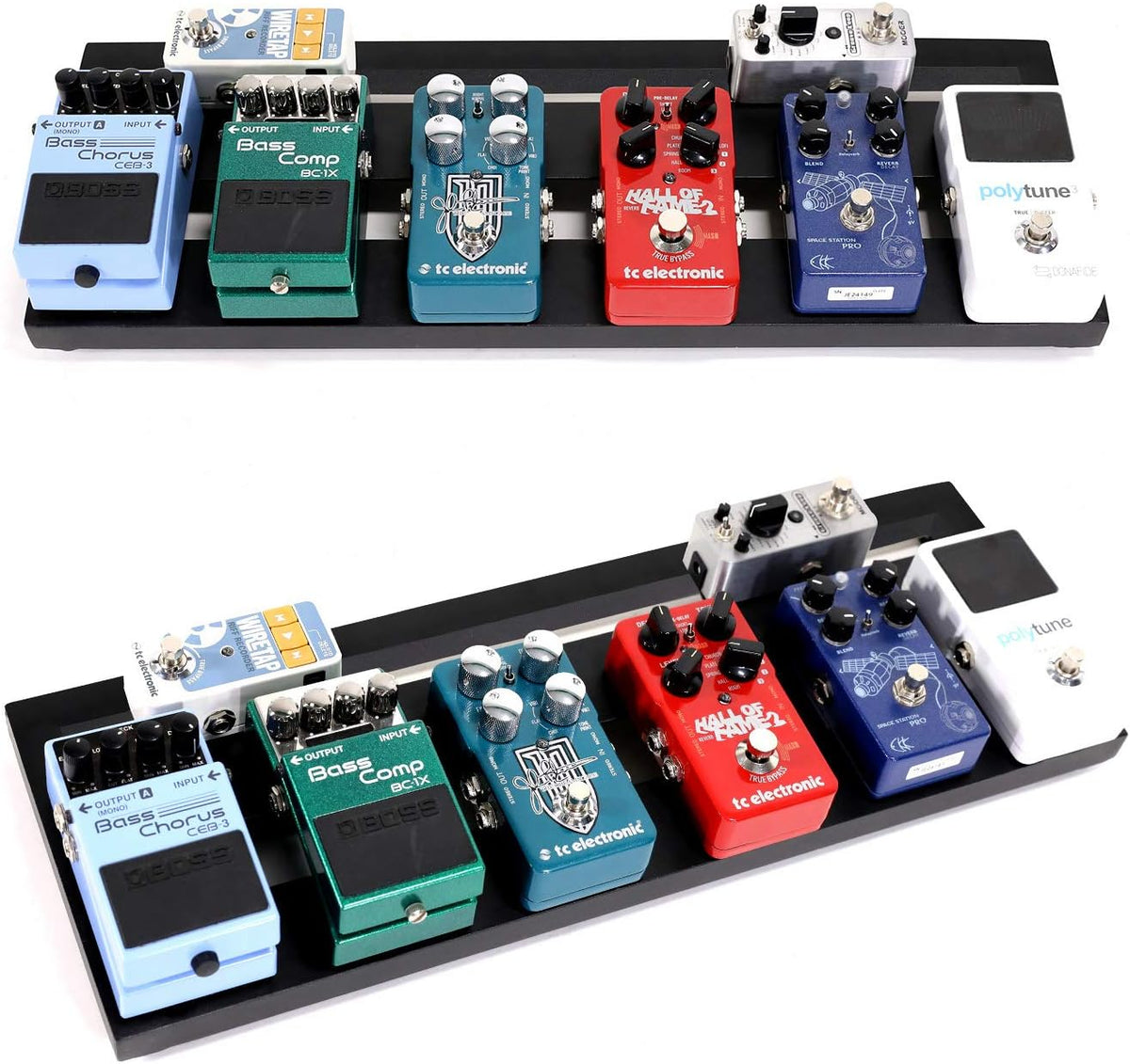 Aluminum Alloy Effect Pedalboard with Carry Case O4509