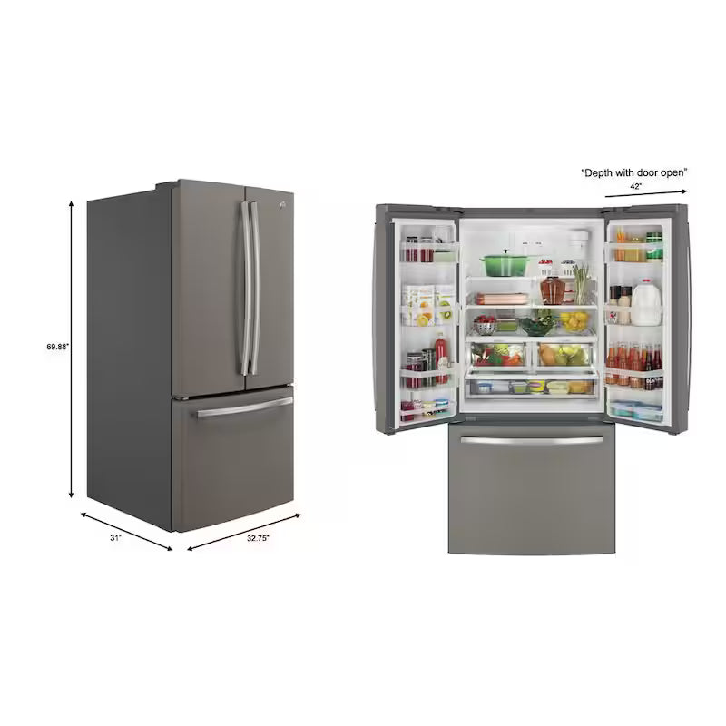 18.6 cu. ft. Counter Depth French Door Refrigerator K931839