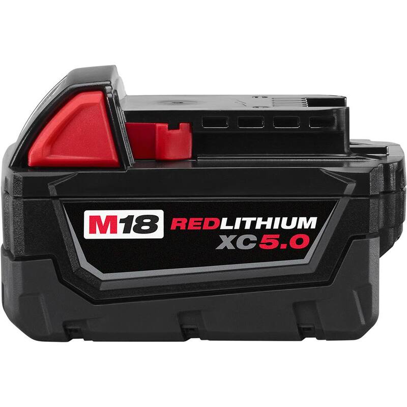 18-Volt Lithium-Ion Starter Kit with 5.0 Ah and 2.0 Ah Battery and Charger R370