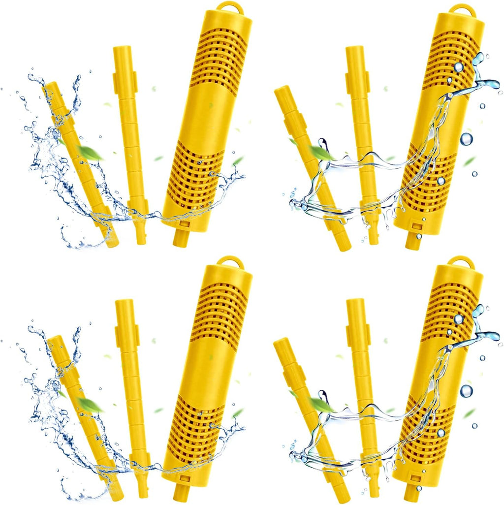 Spa Mineral Stick 4 Pack Hot Tub Filter with 4 Months Lifetime Cartridge Universal (Yellow) Pack of 2 Q254