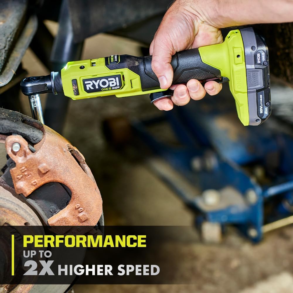 18V 1/4" Brushless Cordless Compact Electric Ratchet Kit with 2.0Ah Lithium Battery and Charger W51967